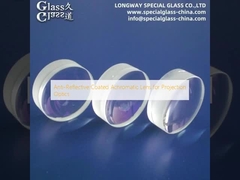 投影光学用の反反射覆いアクロマティックレンズ