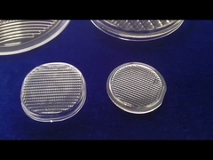 Hight Transparent Molding Glass Light Cover Lens From Soda Lime Glass