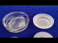 カスタマイズされた冷凍ソーダ石灰ガラスライトカバー / 照明ガラスカバー