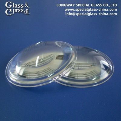 OEM Headlight LED Borosilicate Glass Lens For Motorcycle Light