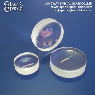 High Precision H-K9L Glass Double Convex Spherical Lens for DLP/LCD Projector Optics
