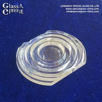 High Temperature Resistant Borosilicate Fresnel Lens for Stage & Studio LED Lighting
