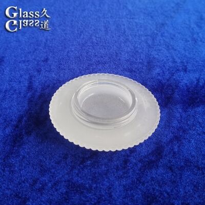 Custom Textured Frosted Glass Shade Cover for Lighting Fixture