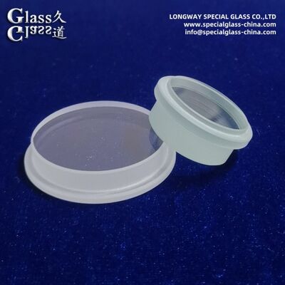 Durable Borosilicate Tempered Glass Observation Port for Flow Monitoring and Industrial Equipment