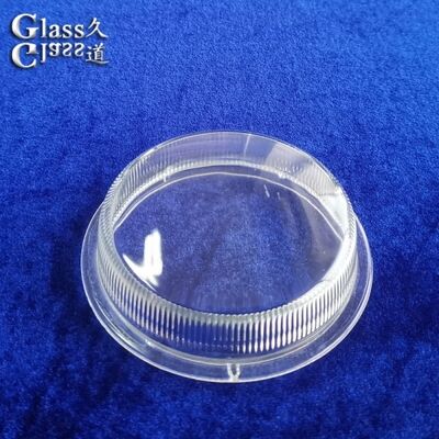Custom Shape Pressed Clear Glass Lens Cover for LED Lights