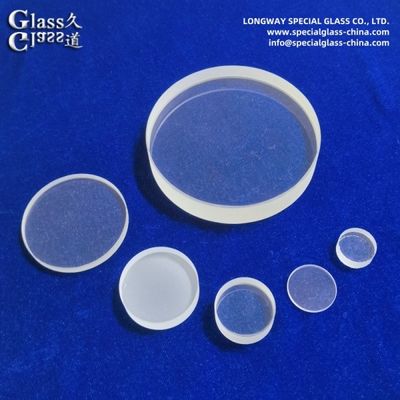 Precision Fused Silica Quartz Glass Optical Window For Protective Lens