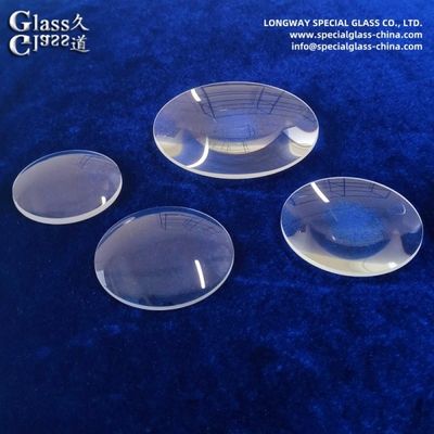 High Grade Optical Glass Confusing Convex Lens For Optics And Lighting Purpose