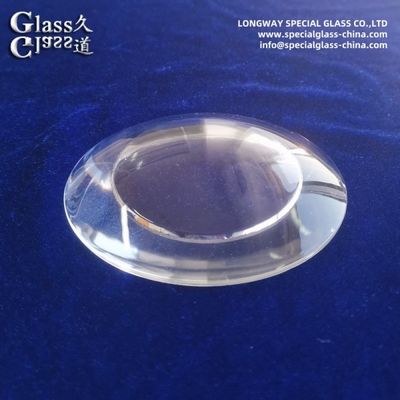 Durable Clear Borosilicate Glass Lamp Lens For Outdoor Lighting