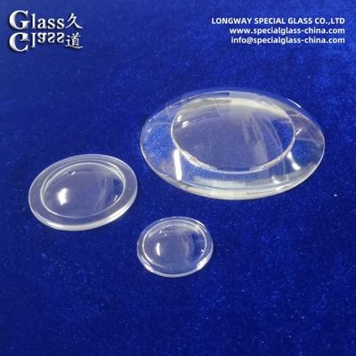 Durable Clear Borosilicate Glass Lamp Lens For Outdoor Lighting