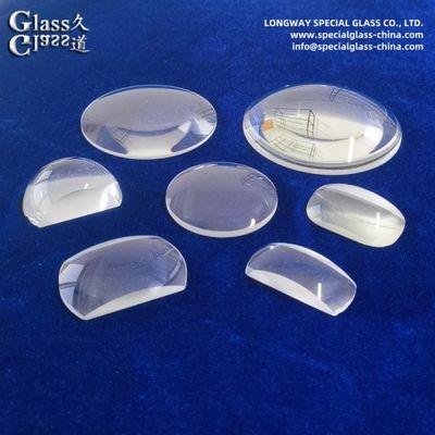 Uv-Resistant Borosilicate Glass Convex Lens For Outdoor Stage Lighting