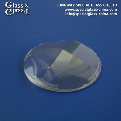 OEM High Clarity Borosilicate Prismatic Lens For Lighting Solutions