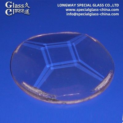 OEM High Clarity Borosilicate Prismatic Lens For Lighting Solutions