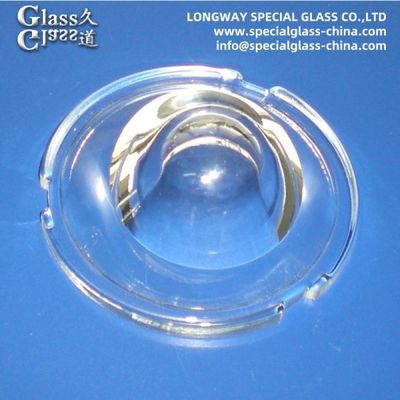 High Precision Polishing Borosilicate Glass Cover Lens For Tunnel Lamp Lens