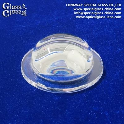 Custom UV Resistant Borosilicate Glass Light Cover For Industrial Lighting