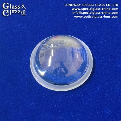 Custom UV Resistant Borosilicate Glass Light Cover For Industrial Lighting