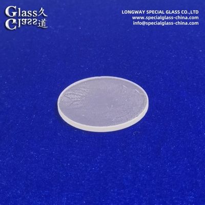 OEM Borosilicate Linear Glass Spread Lens For Lighting Fixtures