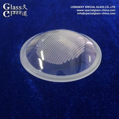 High Temperature Resistant Borosilicate Glass Cover For Led Street Lighting