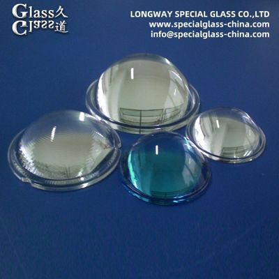 OEM Headlight LED Borosilicate Glass Lens For Motorcycle Light