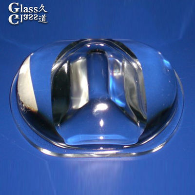 OEM Clear Borosilicate Glass Cob Led Lenses For Street Light Lamp