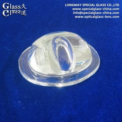 Custom Optical Borosilicate Glass Street Light LED Glass Lens