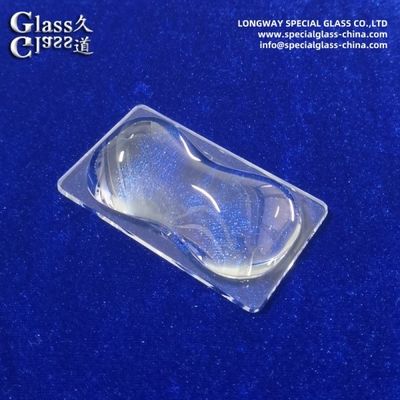 Optical Borosilicate Glass Light Cover Lens For LED Lighting Solutions OEM Available