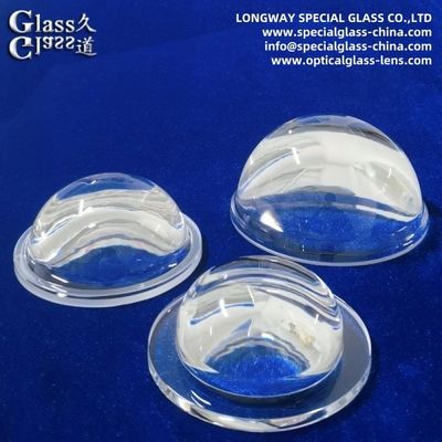 Durable Thermal Resistant Borosilicate Glass Lens For Mining Light Covers
