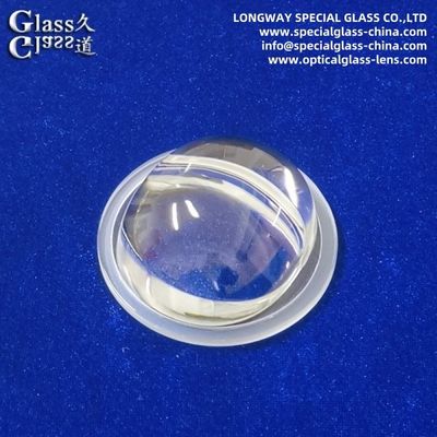 Durable Thermal Resistant Borosilicate Glass Lens For Mining Light Covers