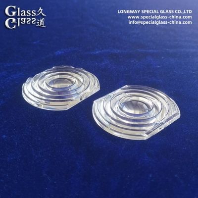 Durable Thermal Resistance Borosilicate Glass Fresnel Lens For Precision Optics