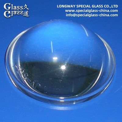 Customized Optical Pyrex Glass Lens Flashlight Glass Lens High Precision
