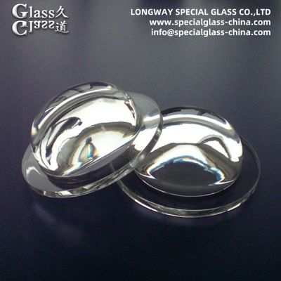 Durable Optical Borosilicate Lamp lens Cover Underwater LED Light Lenses