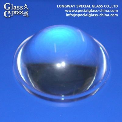 Borosilicate Glass Aspherical Plano Convex Lens Led Spotlight Lens Customizable