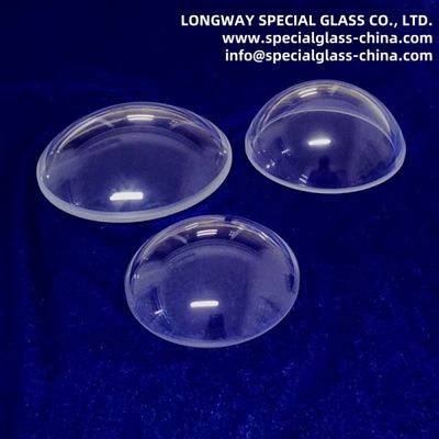 OEM High Precision Clear Bk7 Glass Optical Dome For Underwater Camera Housings