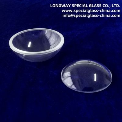 OEM High Precision Clear Bk7 Glass Optical Dome For Underwater Camera Housings