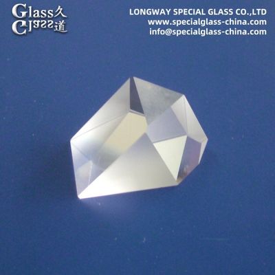OEM N-Bk7 Optical Glass Prism Lenses For Beam Splitter and Laser System