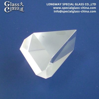 OEM N-Bk7 Optical Glass Prism Lenses For Beam Splitter and Laser System
