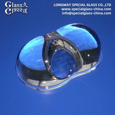 Durable Borosilicate Glass LED Lighting Led Lens Resisting Hight Temperature