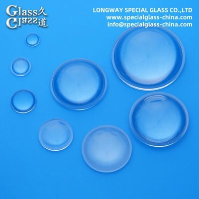 Optical Borosilicate Glass Led Lens Flashlight Glass Lens Anti Scratch