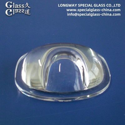 Durable Polishing High Power Led Glass Lenses From Borosilicate Glass 3.3