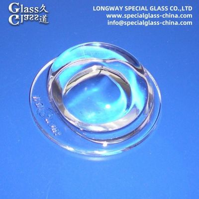 OEM Optical Borosilicate Glass Led Diffusing Lens For Led Light Lens