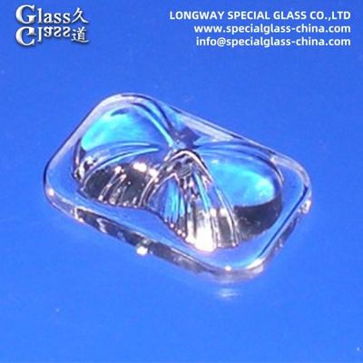 OEM Optical Borosilicate Glass Led Diffusing Lens For Led Light Lens