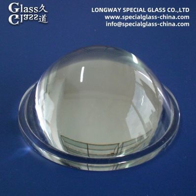 High Transmission Pyrex Glass Lens Glass Aspheric Lens For Led Light Cover