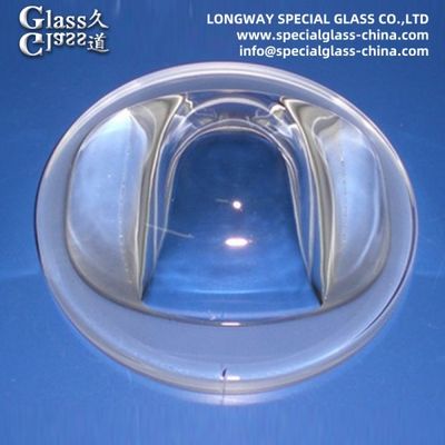 Street Light Cob Led Glass Lens From Borosilicate Glass 3.3 OEM Available