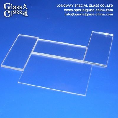 Tempered Borosilicate Float Glass Light Lenses Flat Round Glass Lens
