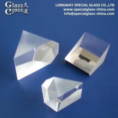 Custom N-Bk7 Optical Prism Lens For Fiber Optical System