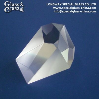 Custom N-Bk7 Optical Prism Lens For Fiber Optical System
