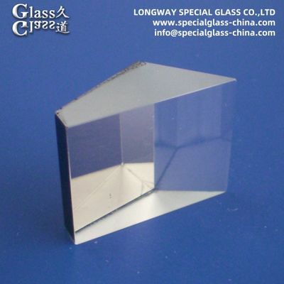 Custom UV Fused Silica Optical  Prism For Rainbow Generator Optical Interferometer