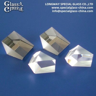 OEM AR Coating Fused Silica Optical Prism Lens For Optical Systems