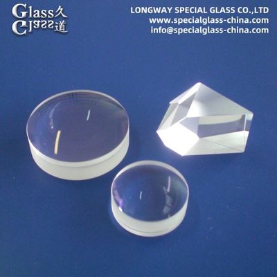 Precision Bk7 Glass Fused Silica Prism Lens For Camera And Imaging System