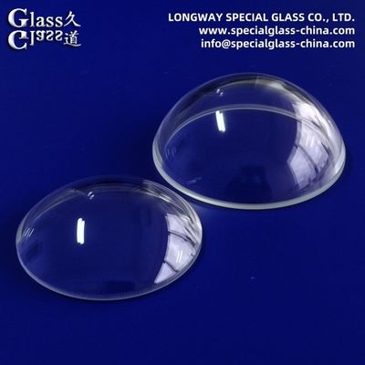OEM Precision AR-Coating Optical Glass Dome For Monitor System