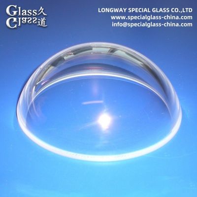 Custom N-Bk7 Fused Silica Optical Dome Lens For Underwater Photography